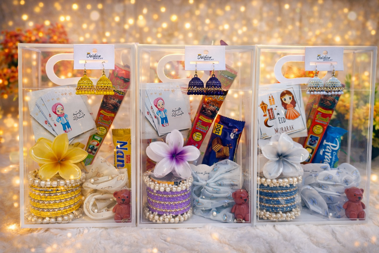 Al Minhas Collection Premium Eid Gift Box Set Golden Girls