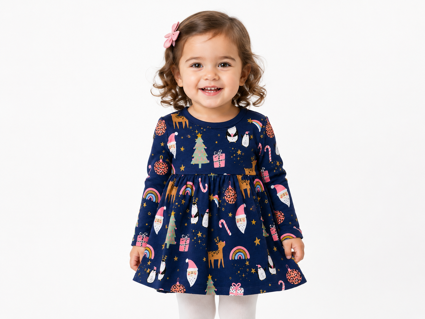 Al Minhas Collection Wild Heart Deer Girls Shirt Cream Girls