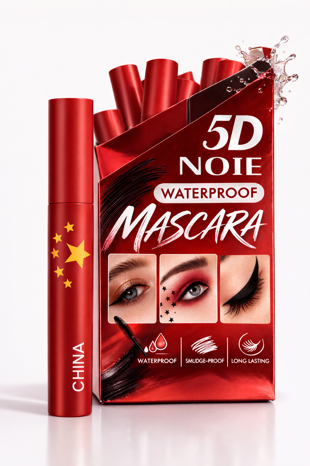 Al Minhas Collection 5D Waterproof Mascara Black Women