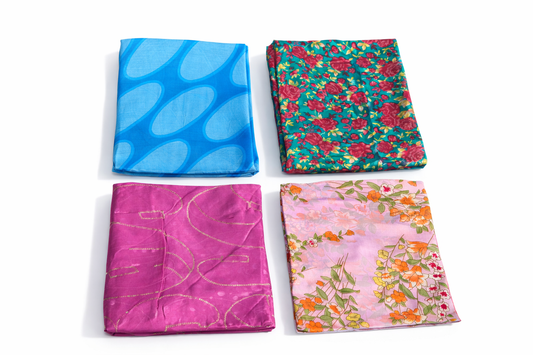 Al Minhas Collection Elegant Chiffon Dupatta Collection Lightweight Floral Multicolor Unisex