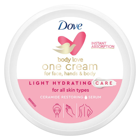 Al Minhas Collection Dove Body Love One Cream Light Hydrating White Women